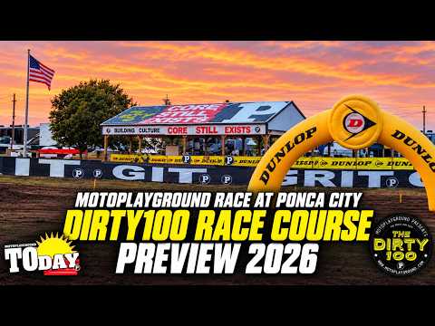 Dirty100 race course preview of the Motoplayground Race at Ponca City.